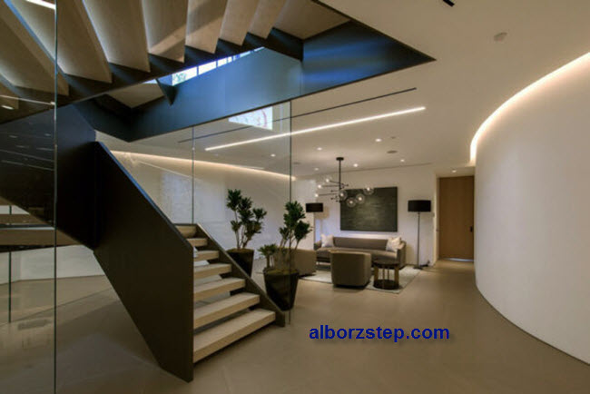 ساخت و اجرای پله مارپیچ در البرز - البرز استپ