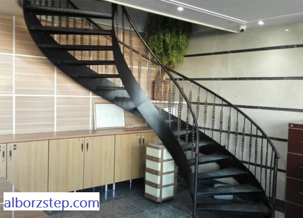 بهترین نصاب پله گرد در البرز - البرز استپ