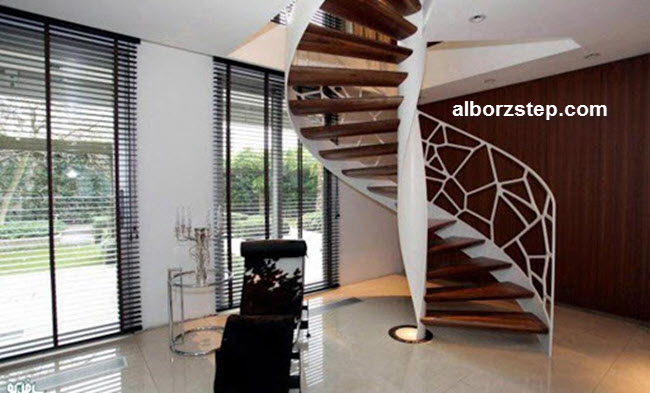 ساخت و اجرای پله مارپیچ در البرز - البرز استپ