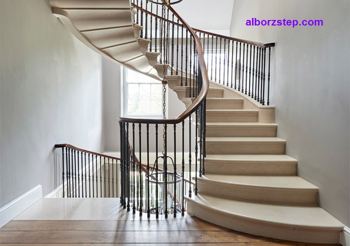 سفارش طراحی پله دوبلکس - البرز استپ