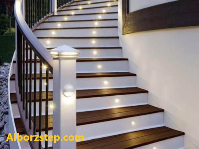 اجرای راه پله دوبلکس - البرز استپ