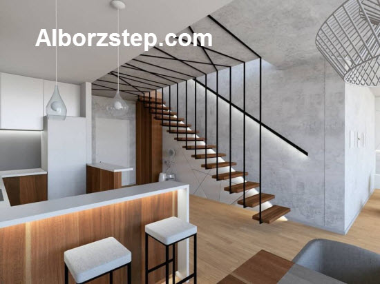 بهترین پله دکوراتیو در کرج | البرز استپ
