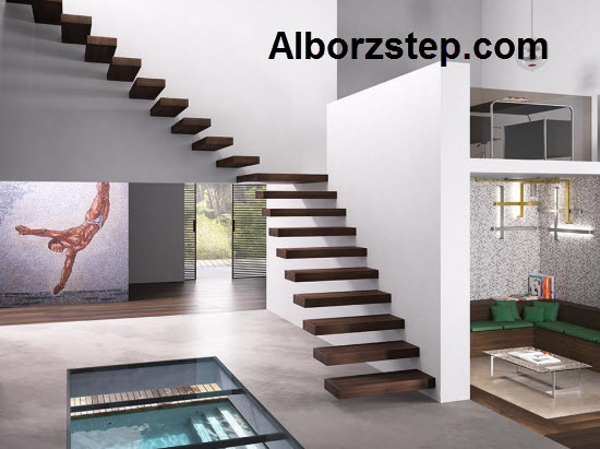 بهترین پله دکوراتیو در کرج | البرز استپ