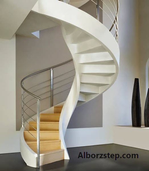 تولید کننده پله پیچ در کرج - البرز استپ