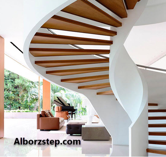 ساخت انواع پله مارپیچ در تهران | البرز استپ