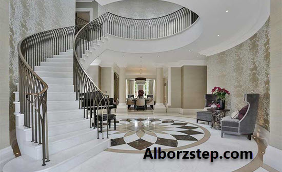 ساخت انواع پله مارپیچ در تهران | البرز استپ
