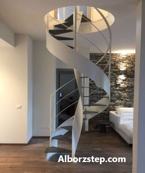 تولید کننده پله گرد حول لوله در تهران - البرز استپ