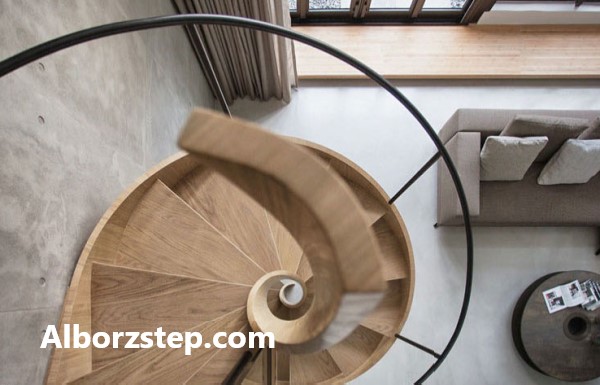 تولید کننده پله گرد حول لوله در تهران - البرز استپ