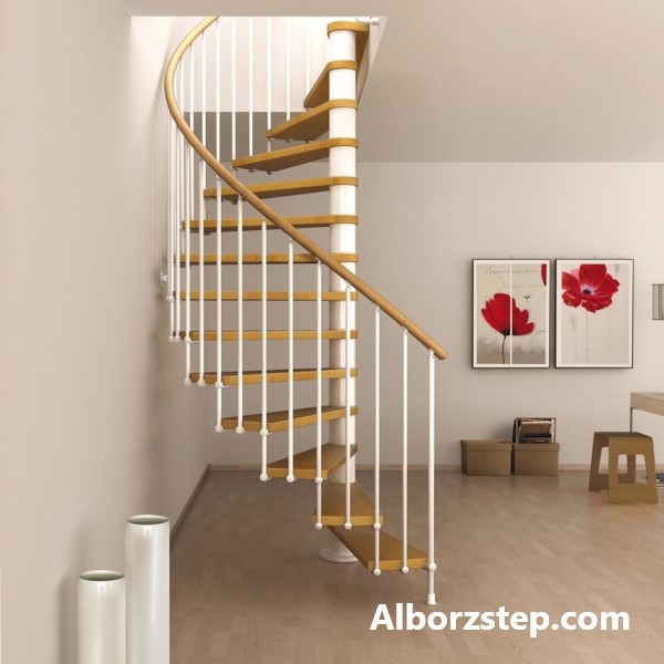 تولید کننده پله گرد حول لوله در تهران - البرز استپ