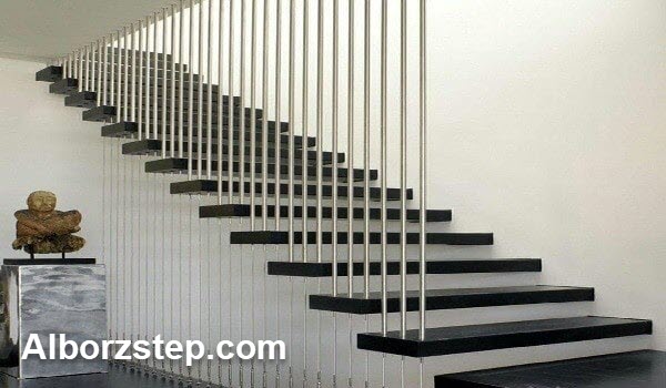 بهترین سازنده پله های دکوراتیو معلق - البرز استپ