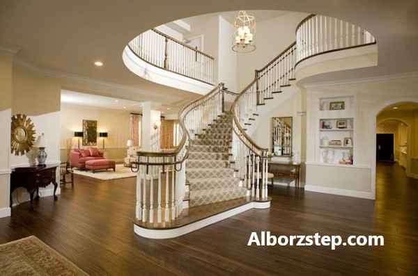 ساخت پله گرد در تهران و کرج | البرز استپ