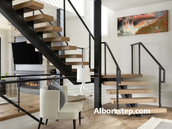 هزینه ساخت پله دکوراتیو چقدر است؟ | البرز استپ