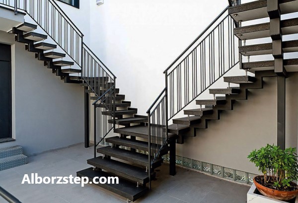 هزینه ساخت و اجرای پله فلزی چقدر است؟ | البرز استپ