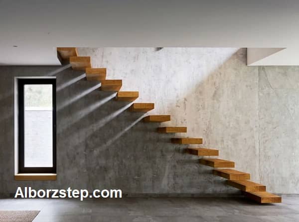 ساخت راه پله معلق با قیمت مناسب - البرز استپ