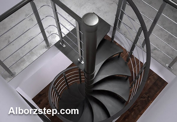 اجرای راه پله گرد با قیمت مناسب - البرز استپ