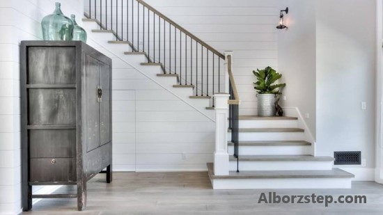 بهترین مدل راه پله داخل ساختمان | البرز استپ