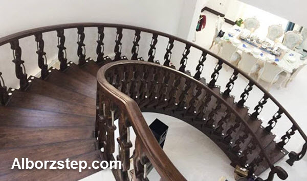 شرکت سازنده پله گرد در تهران - البرز استپ