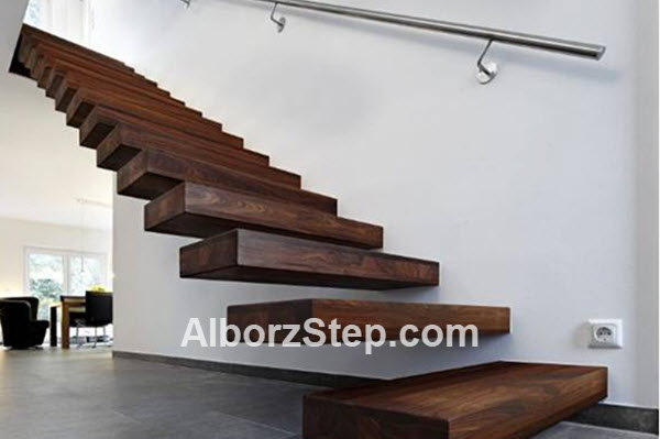 بهترین سازنده راه پله معلق در تهران و کرج | البرز استپ