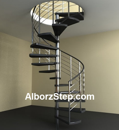 قیمت پله گرد آهنی | البرز استپ