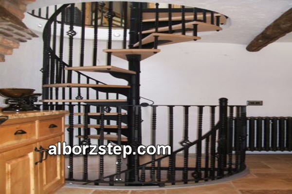 تولید پله مارپیچ فلزی در تهران و کرج | البرز استپ