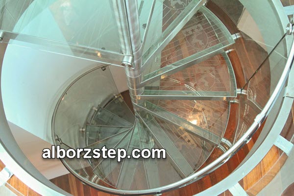 طراحی و اجرای پله معلق دوبلکس در تهران | البرز استپ