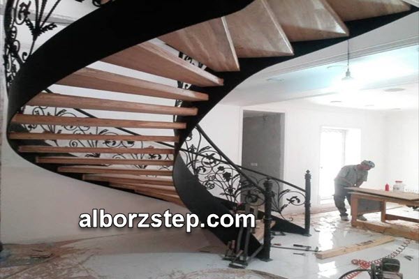 حداقل ابعاد پله گرد چقدر است؟ | البرز استپ