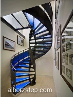 ساخت و اجرای پله معلق فلزی در تهران | البرز استپ