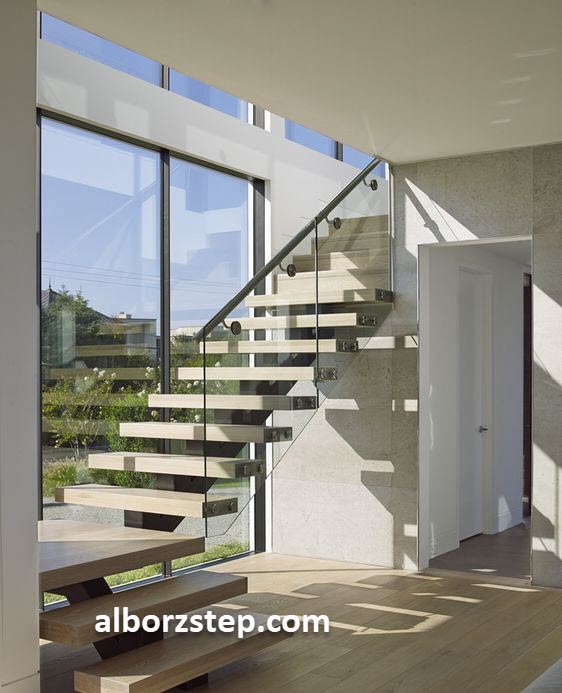 قیمت طراحی و ساخت پله دوبلکس محور میانی | البرز استپ