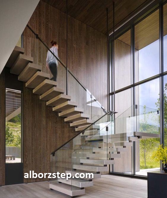 بررسی قیمت پله دوبلکس محور میانی | البرز استپ