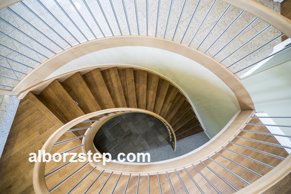 بررسی قیمت پله گرد مدرن | البرز استپ