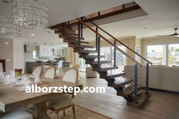 فروش انواع پله های پیش ساخته جدید | البرز استپ