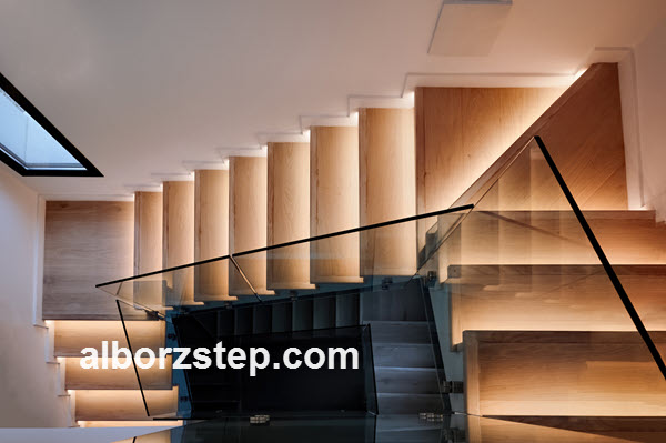 بهترین تولید کننده پله گرد مدرن در تهران | البرز استپ