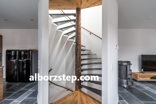 عوامل موثر بر قیمت ساخت پله دوبلکس آماده | البرز استپ