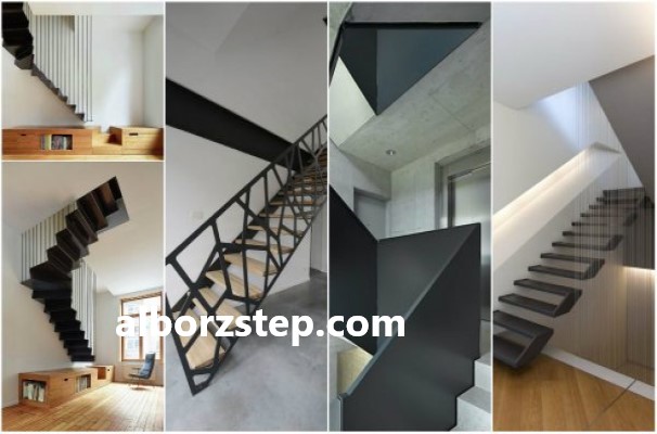 تولید کننده پله معلق دوبلکس در تهران و کرج | البرز استپ