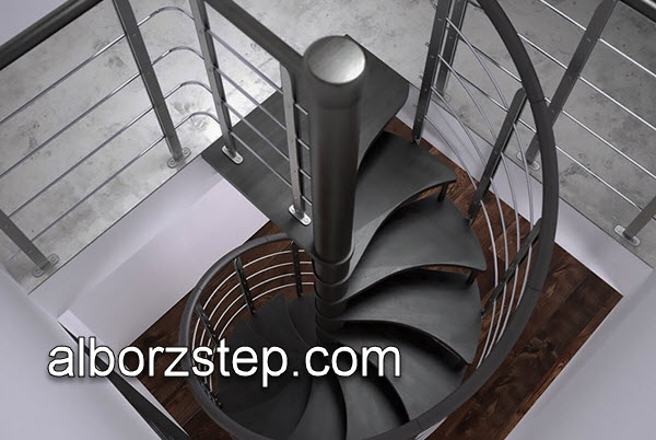 اجرای پله گرد های متنوع فلزی با بهترین قیمت | البرز استپ