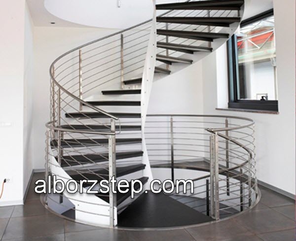 ساخت پله گرد فلزی با قیمت مناسب | البرز استپ
