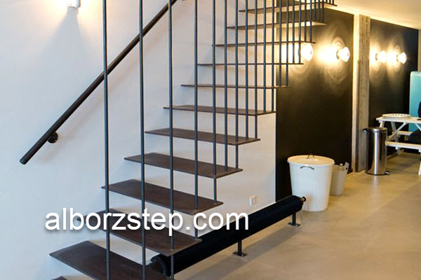 تولیدکننده راه پله فلزی در ساختمان | البرز استپ