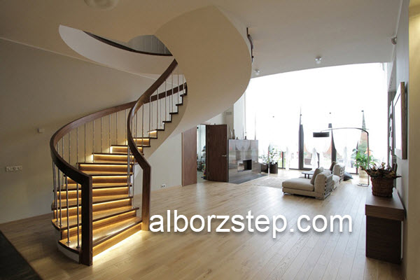 ساخت پله گرد های مدرن در استان البرز | البرز استپ