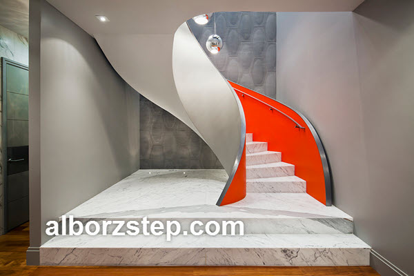 استاندارد ساخت پله گرد چیست | البرز استپ