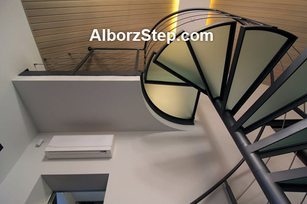 عوامل موثر بر هزینه نصب و اجرای پله گرد فلزی | البرز استپ