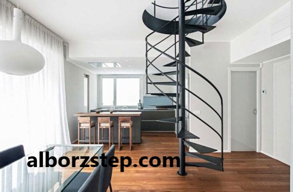 بهترین سازنده راه پله محور میانی در تهران | البرز استپ