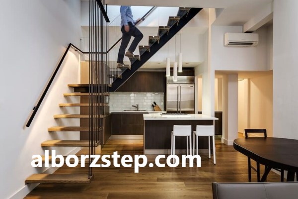 بررسی طول و عرض راه پله استاندارد | البرز استپ