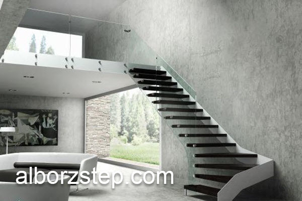 بهترین سازنده پله های دکوراتیو مدرن | البرز استپ