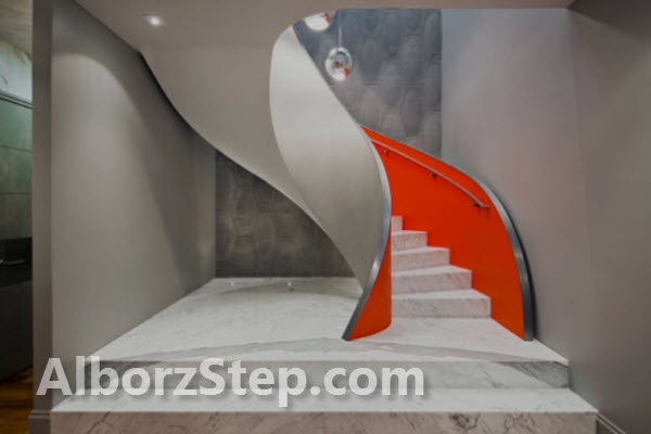 بهترین سازنده پله گرد در استان البرز