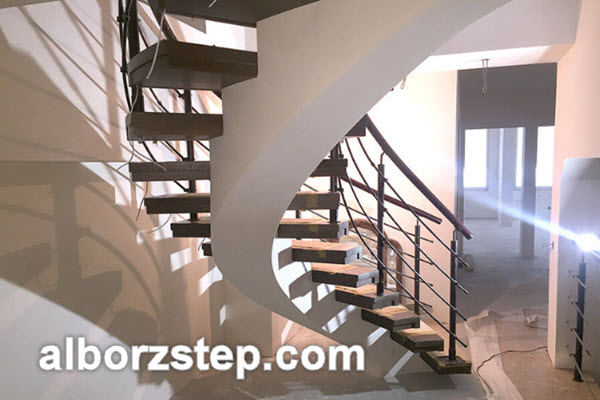 مزایای پله زیر محور میانی | البرز استپ
