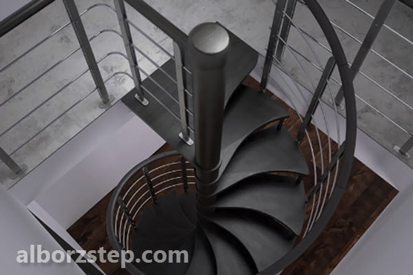 مزایای پله پیچ فلزی چیست؟