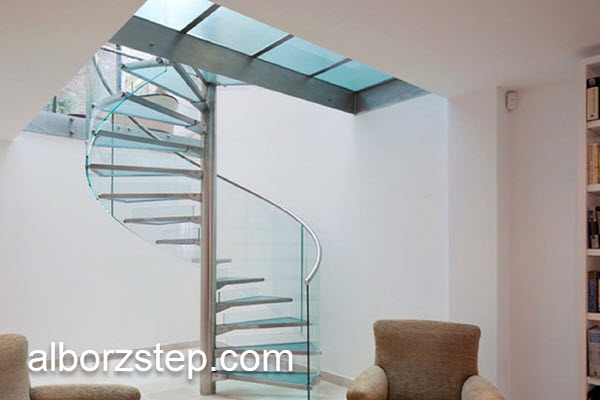 آشنایی با بهترین سازنده پله گرد در تهران | البرز استپ