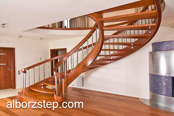 سازنده حرفه ای پله گرد در تهران | البرز استپ