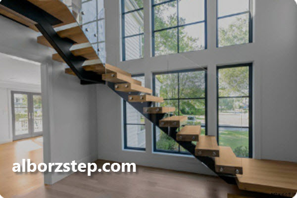 اشکال مختلف پله معلق | استان کرج