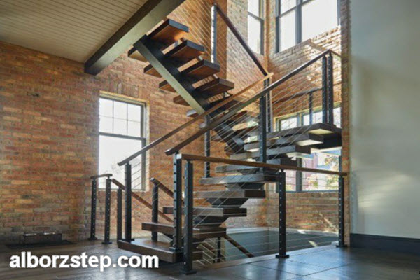 بهترین مجری و سازنده پله محور میانی در استان البرز | البرز استپ